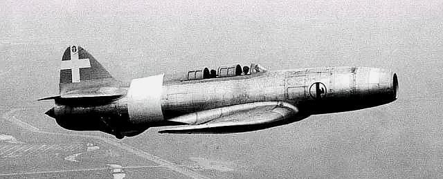 世界第二款上天的喷气式飞机，属于二战中表现一塌糊涂的意大利
