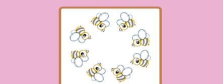 八只蜜蜂围成一圈打一成语是什么 答案是八面威风