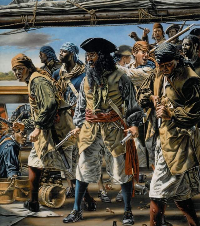 《加勒比海盗》中的海洋文化：黑胡子和他的“安妮女王复仇号”