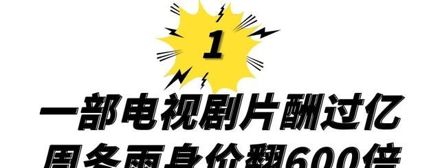 深扒6位明星天价片酬，有人拍一部戏拿一亿，如今官方终于叫停