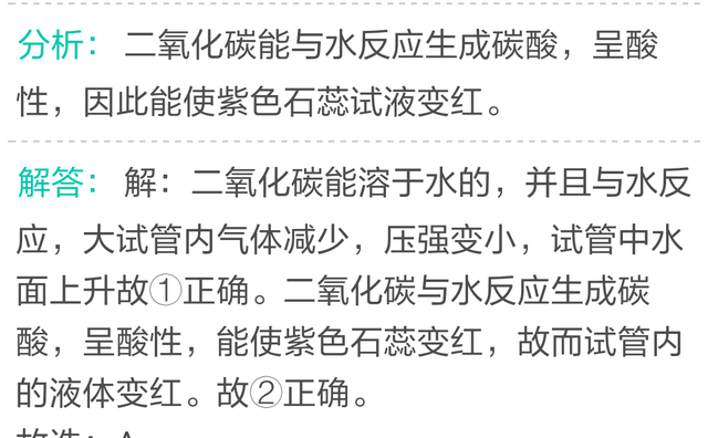 专题：二氧化碳的性质，内附真题5道详解，可收藏