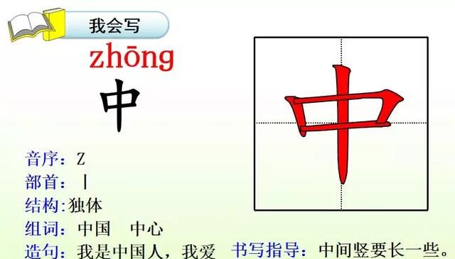 部编版一年级上册识字10《升国旗》图文讲解