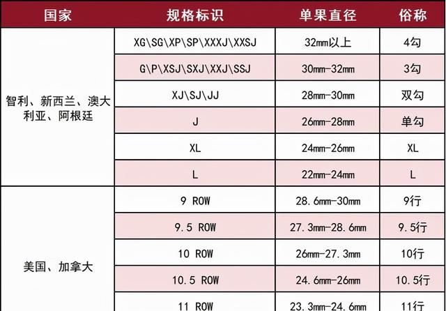 车厘子箱标科普及常见车厘子国家产季表