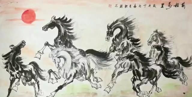 中国当代较为擅长画马的画家 这些你都值得收藏！