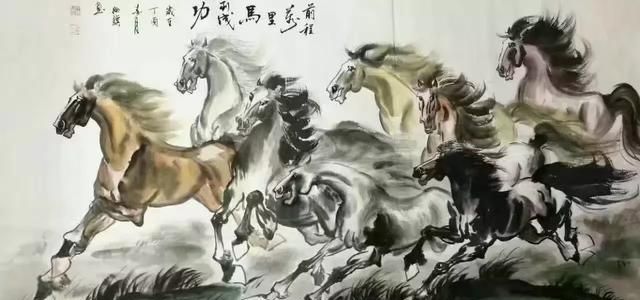 中国当代较为擅长画马的画家 这些你都值得收藏！