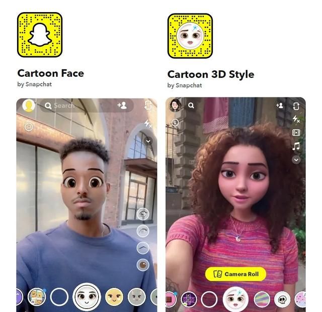 ​「Snapchat小技巧」使用最新滤镜查看你的元宇宙虚拟造型