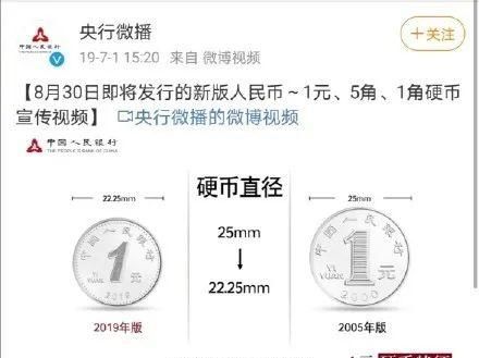 这个小一点的1元是什么？