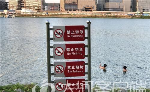 互动丨郑州龙湖施划一处公共浴场，你觉得咋样？