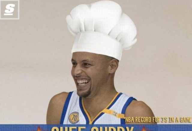 NBA球星英文绰号的来历，库里名字被玩谐音梗：会做咖喱的大厨