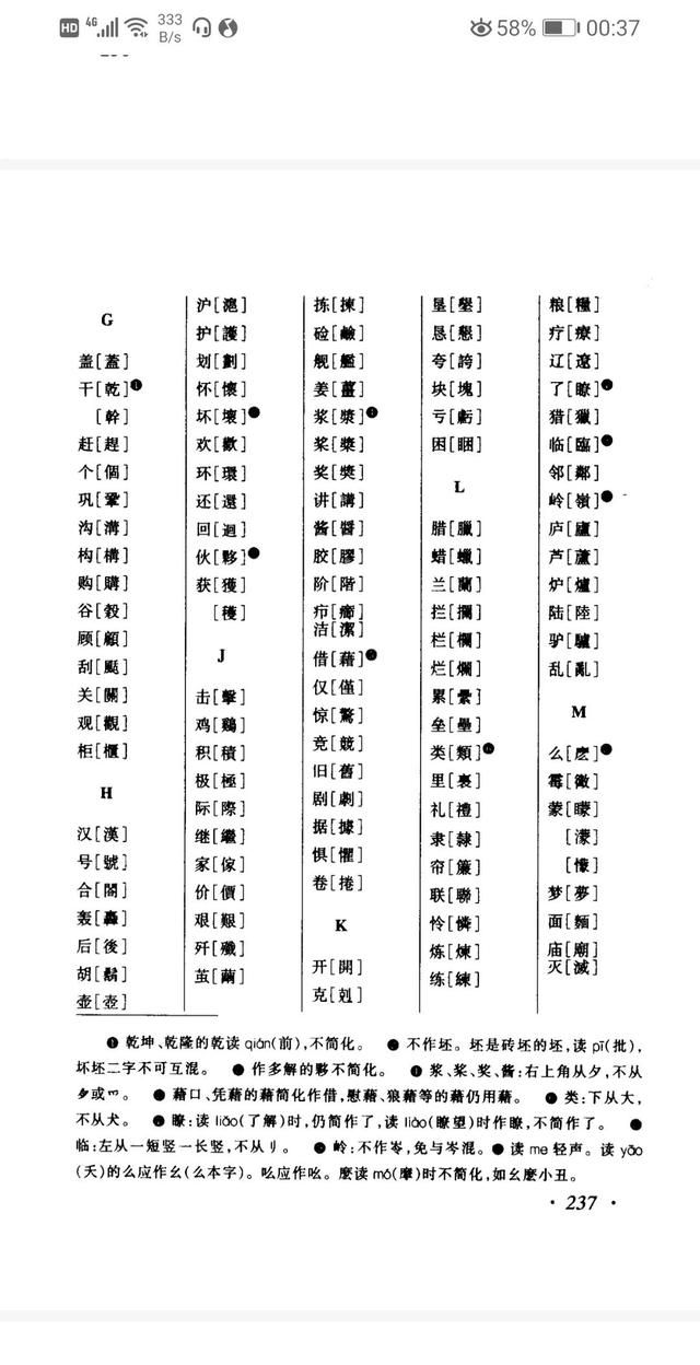 到底什么是繁体字？