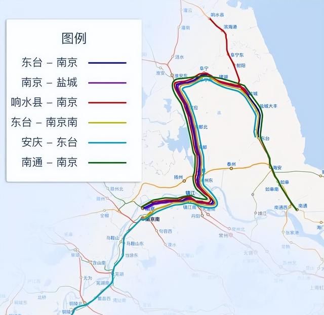 江苏这条铁路的功能被充分发挥，盐城所有县市与南京实现高铁直达