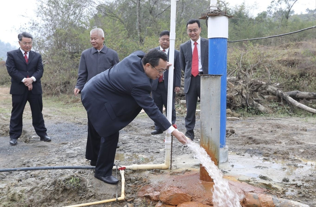 广东梅州五华百岁山矿泉水项目开工建设