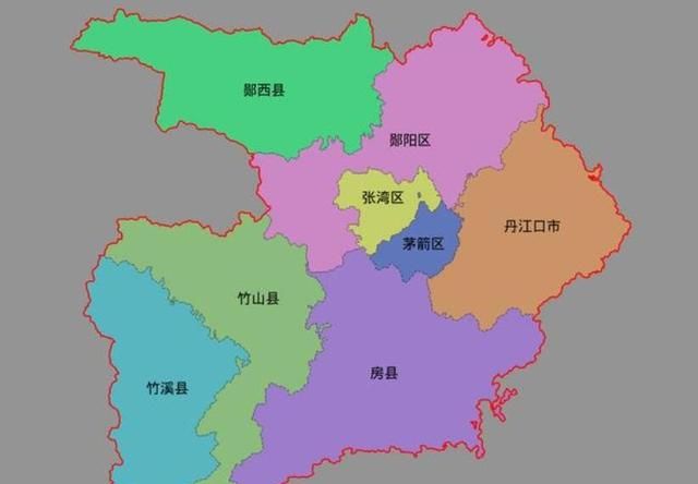 十堰市的区划变动，湖北省的重要城市之一，为何有8个区县？