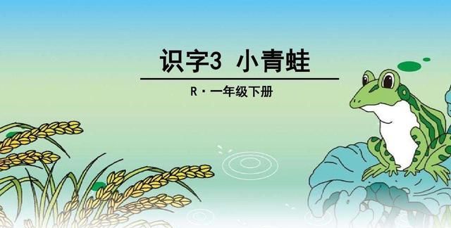 统编版一年级下册语文识字3《小青蛙》知识要点（基础加拓展）