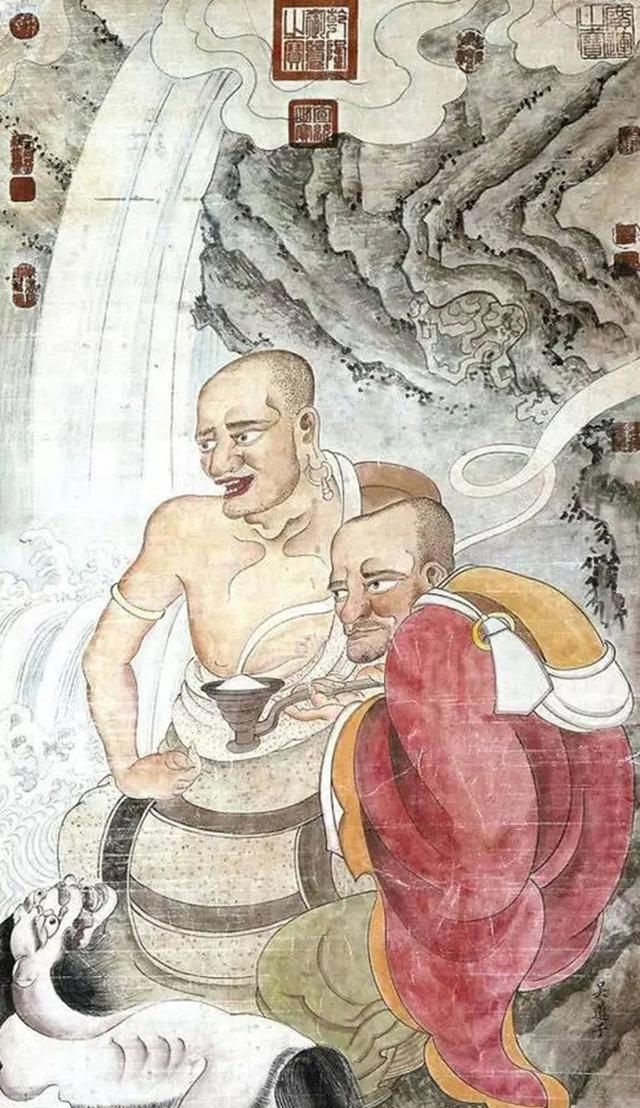 被称为画圣的吴道子，画作风格影响深远，作品深受人们的青睐