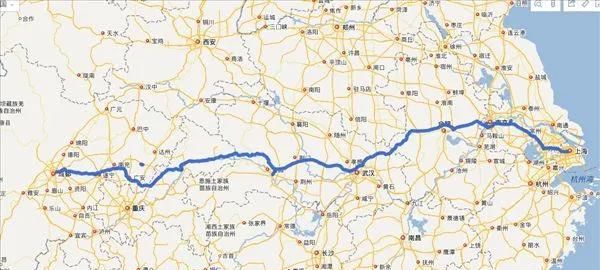 沪蓉高速有多牛？唯一串起6个GDP城市排名前十的高速公路