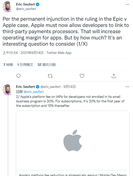 外媒：App Store实际上是手游应用商店 苹果应该认识到这一点