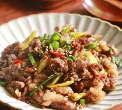 ️️一盘能下三碗饭「泡椒炒牛肉」