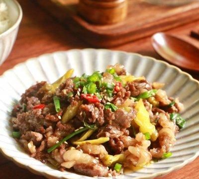 ️️一盘能下三碗饭「泡椒炒牛肉」