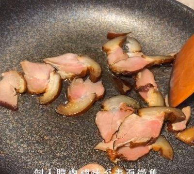 #巨下饭的家常菜#连下三碗饭的尖椒炒腊肉