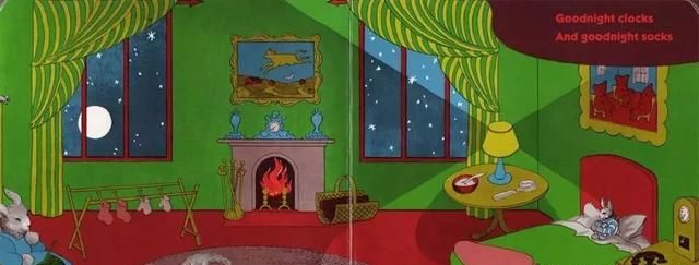 有声英文绘本故事《Goodnight moon》晚安，月亮