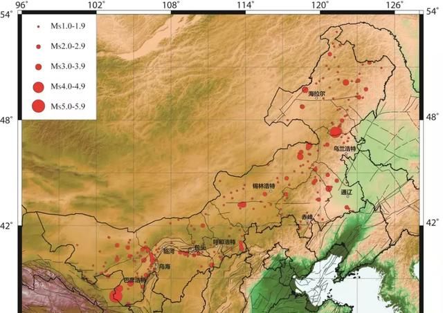 你知道吗？2017年内蒙古共发生354次地震