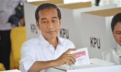 印尼大选落幕 现总统佐科支持过半