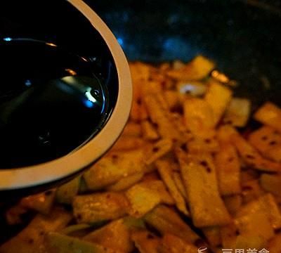 酱焖白豆腐干的做法