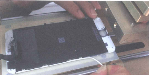 iPhone6 plus碎屏屏幕分离换盖板贴合换外屏操作过程