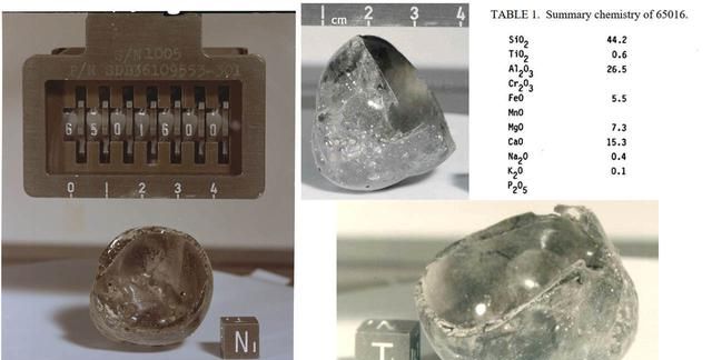 玉兔二号在月球发现的玻璃球，美国阿波罗宇航员50年前捡到过？