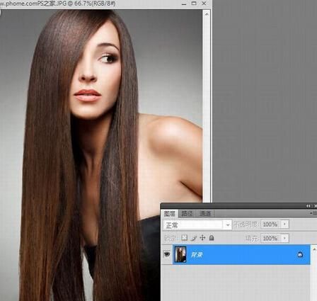 photoshop实战：人物头发的精细修复方法