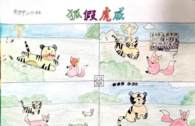 成语邂逅四格漫画 巧手绘出不俗寓意——东风小学巧绘美术社团四格成语漫画创作特色活动纪实