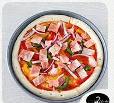 最简单的披萨做法用微波炉,有披萨胚微波炉怎么做披萨图3