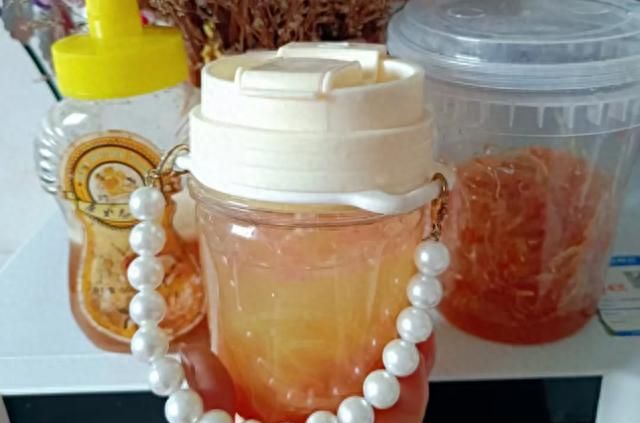 自制蜂蜜柚子茶步骤