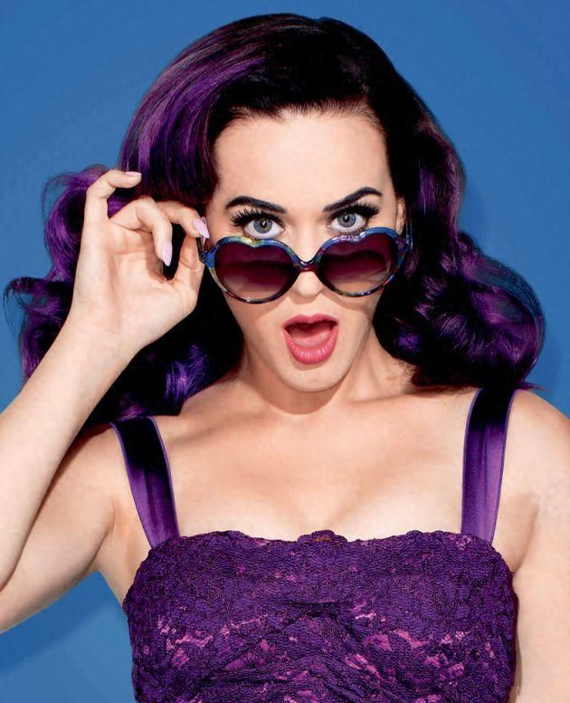 百变Katy Perry 玩转炫彩发