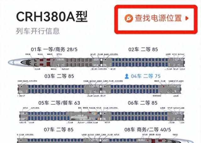 转发+收藏！火车上这些地方可以充电