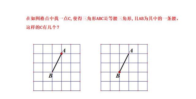 这个方法找等腰三角形，不重不漏，轴对称原来可以这样