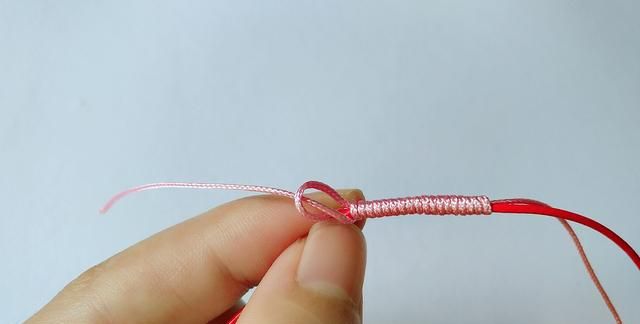 实用的手工编绳绕线教程，快速编织长绕线，完美的无痕绕线